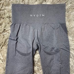 NVGTN Grey Contour Seamless Leggings size Small